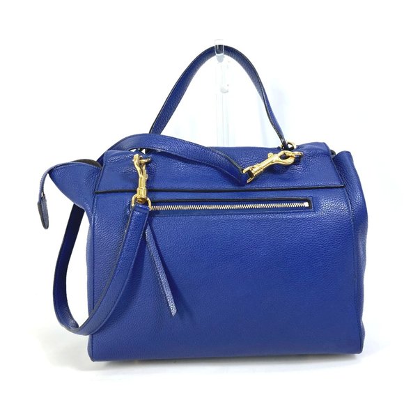 CELINE Hand Bag Bag 2WAY bag Shoulder bag Shoulder Bag blue - Picture 2 of 16